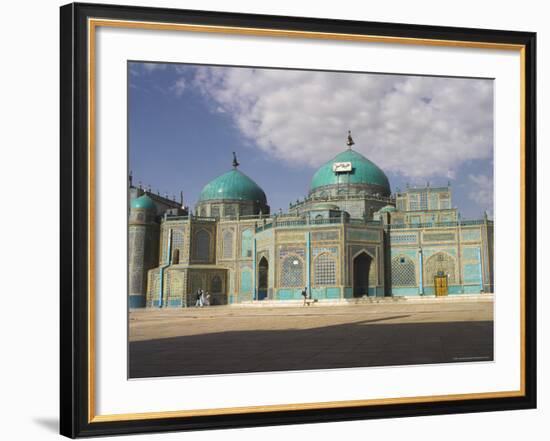 Shrine of Hazrat Ali, Who was Assassinated in 661, Mazar-I-Sharif, Afghanistan-Jane Sweeney-Framed Photographic Print