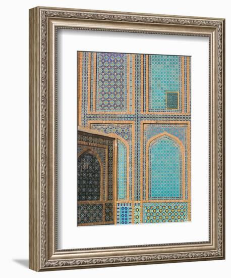 Shrine of Hazrat Ali, Who was Assassinated in 661, Mazar-I-Sharif, Balkh Province, Afghanistan-Jane Sweeney-Framed Photographic Print