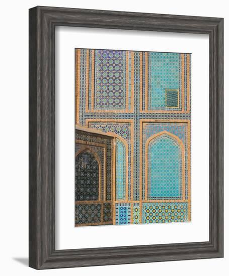 Shrine of Hazrat Ali, Who was Assassinated in 661, Mazar-I-Sharif, Balkh Province, Afghanistan-Jane Sweeney-Framed Photographic Print