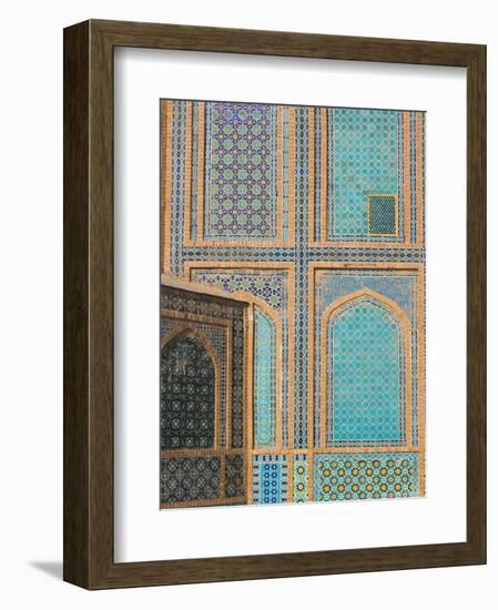 Shrine of Hazrat Ali, Who was Assassinated in 661, Mazar-I-Sharif, Balkh Province, Afghanistan-Jane Sweeney-Framed Photographic Print