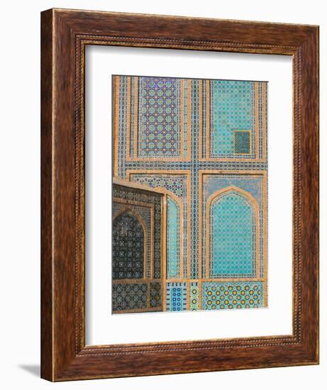 Shrine of Hazrat Ali, Who was Assassinated in 661, Mazar-I-Sharif, Balkh Province, Afghanistan-Jane Sweeney-Framed Photographic Print