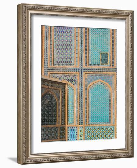 Shrine of Hazrat Ali, Who was Assassinated in 661, Mazar-I-Sharif, Balkh Province, Afghanistan-Jane Sweeney-Framed Photographic Print