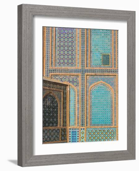 Shrine of Hazrat Ali, Who was Assassinated in 661, Mazar-I-Sharif, Balkh Province, Afghanistan-Jane Sweeney-Framed Photographic Print