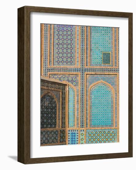 Shrine of Hazrat Ali, Who was Assassinated in 661, Mazar-I-Sharif, Balkh Province, Afghanistan-Jane Sweeney-Framed Photographic Print