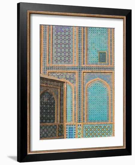 Shrine of Hazrat Ali, Who was Assassinated in 661, Mazar-I-Sharif, Balkh Province, Afghanistan-Jane Sweeney-Framed Photographic Print