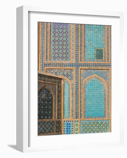 Shrine of Hazrat Ali, Who was Assassinated in 661, Mazar-I-Sharif, Balkh Province, Afghanistan-Jane Sweeney-Framed Photographic Print