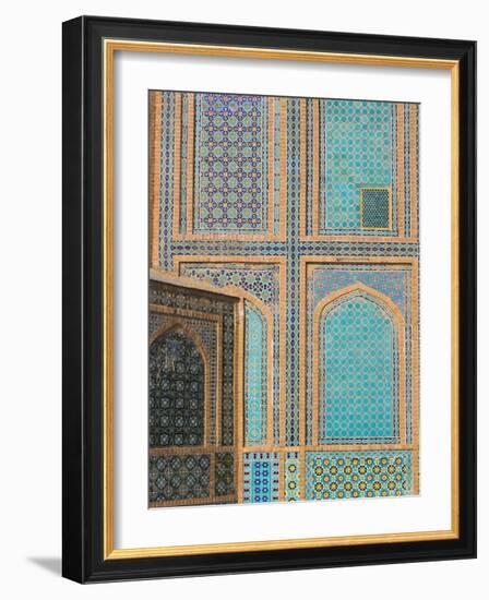 Shrine of Hazrat Ali, Who was Assassinated in 661, Mazar-I-Sharif, Balkh Province, Afghanistan-Jane Sweeney-Framed Photographic Print