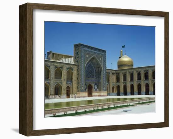 Shrine of Imam Reza, Mashad, Iran, Middle East-Harding Robert-Framed Photographic Print