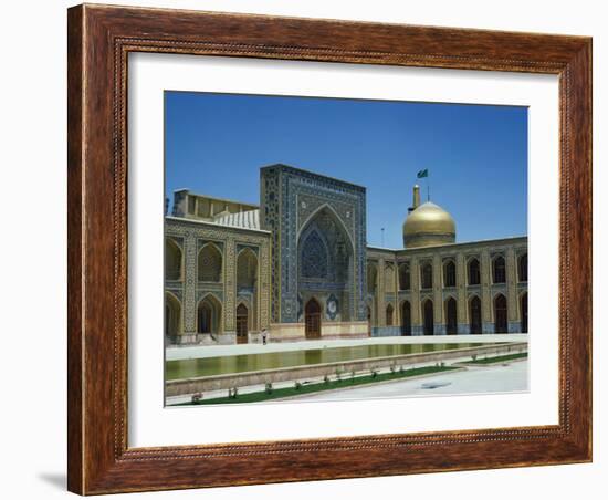 Shrine of Imam Reza, Mashad, Iran, Middle East-Harding Robert-Framed Photographic Print