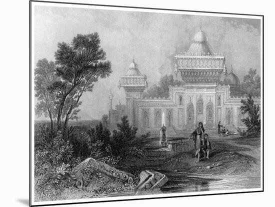 Shrine of Mohummed Kahn, Deeg-Finden-Mounted Giclee Print