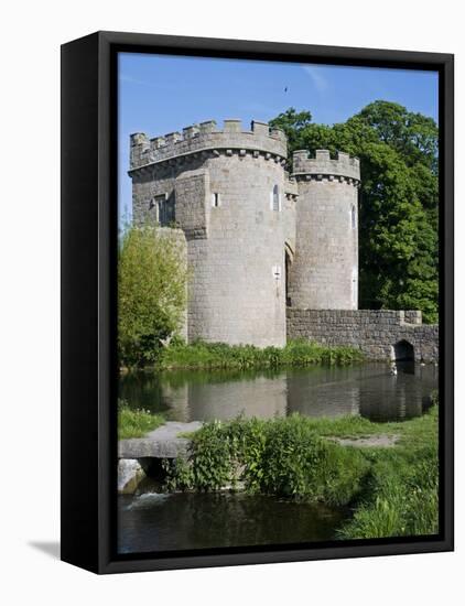 Shropshire, Whittington, Whittington Castle, England-John Warburton-lee-Framed Premier Image Canvas