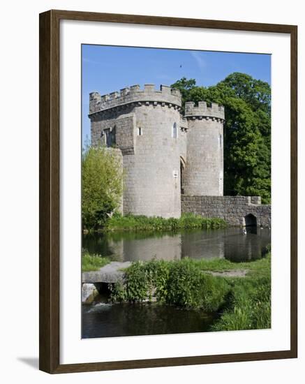 Shropshire, Whittington, Whittington Castle, England-John Warburton-lee-Framed Photographic Print