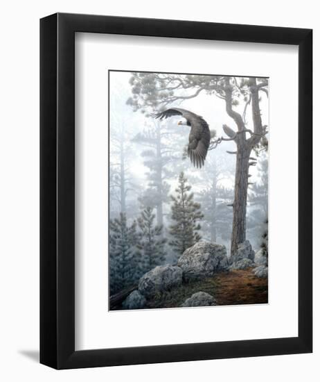 Shrouded Forest-Daniel Smith-Framed Art Print