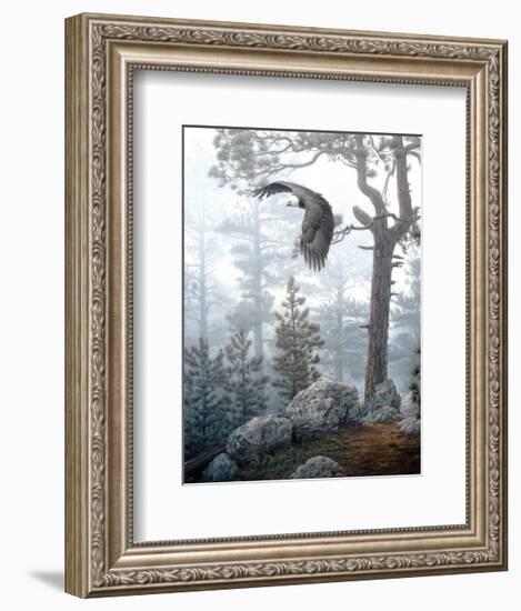 Shrouded Forest-Daniel Smith-Framed Art Print