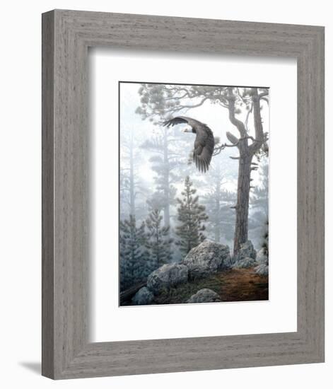 Shrouded Forest-Daniel Smith-Framed Art Print