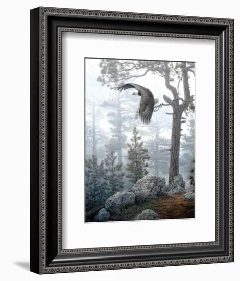 Shrouded Forest-Daniel Smith-Framed Art Print