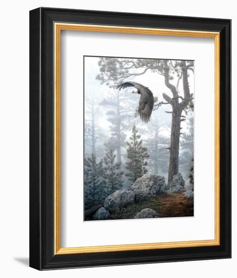 Shrouded Forest-Daniel Smith-Framed Art Print