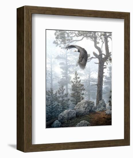 Shrouded Forest-Daniel Smith-Framed Art Print