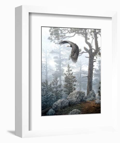 Shrouded Forest-Daniel Smith-Framed Art Print