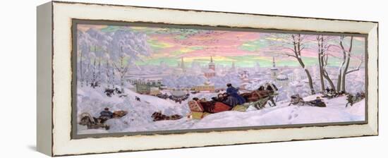 Shrove-Tide, 1916-Boris Kustodiyev-Framed Premier Image Canvas