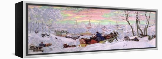 Shrove-Tide, 1916-Boris Kustodiyev-Framed Premier Image Canvas