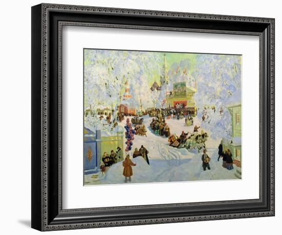 Shrove-Tide, 1919-Boris Kustodiyev-Framed Giclee Print