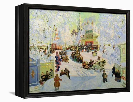 Shrove-Tide, 1919-Boris Kustodiyev-Framed Premier Image Canvas