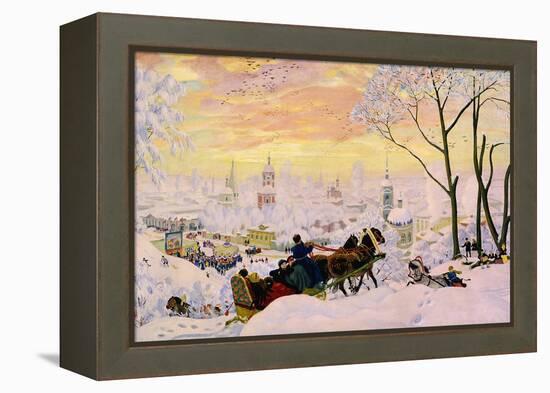 Shrovetide, 1916-Boris Michaylovich Kustodiev-Framed Premier Image Canvas