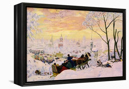 Shrovetide, 1916-Boris Michaylovich Kustodiev-Framed Premier Image Canvas