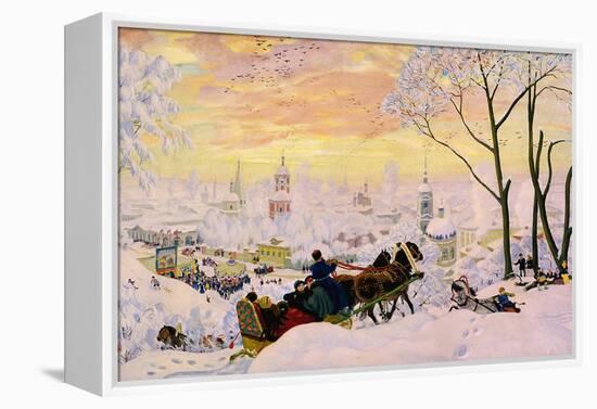 Shrovetide, 1916-Boris Michaylovich Kustodiev-Framed Premier Image Canvas