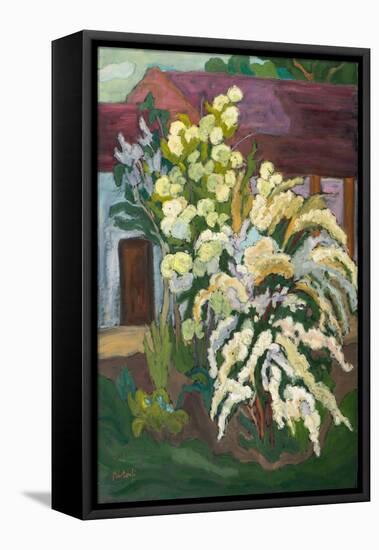 Shrubbery In Bloom, 2011-Marta Martonfi-Benke-Framed Premier Image Canvas