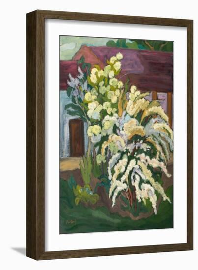 Shrubbery In Bloom, 2011-Marta Martonfi-Benke-Framed Giclee Print