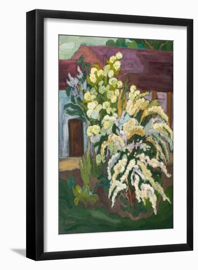 Shrubbery In Bloom, 2011-Marta Martonfi-Benke-Framed Giclee Print