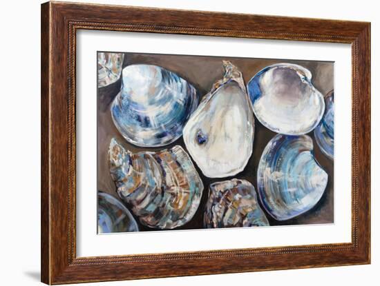 Shucks 3-Jeanette Vertentes-Framed Art Print