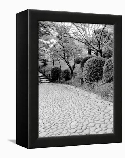 Shukkei-En Garden Detail, Japan-Walter Bibikow-Framed Premier Image Canvas