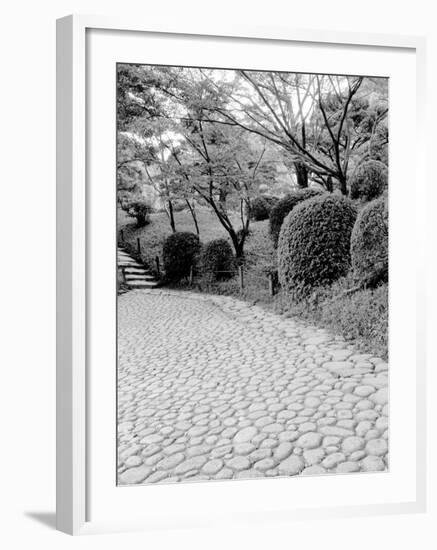 Shukkei-En Garden Detail, Japan-Walter Bibikow-Framed Photographic Print