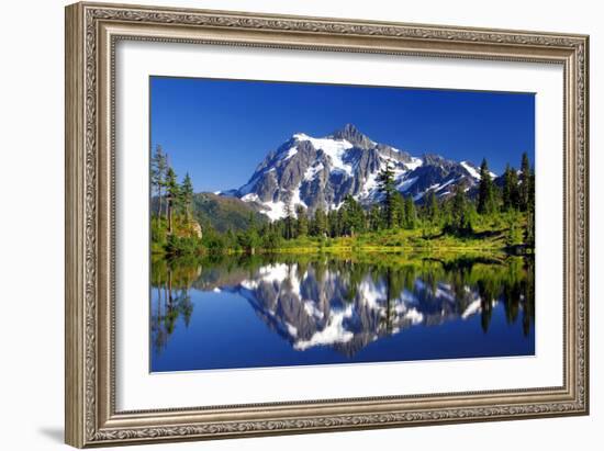 Shuksan Reflections I-Douglas Taylor-Framed Photographic Print