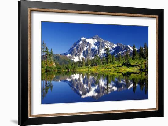 Shuksan Reflections I-Douglas Taylor-Framed Photographic Print