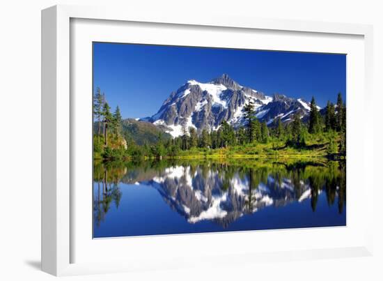 Shuksan Reflections I-Douglas Taylor-Framed Photographic Print