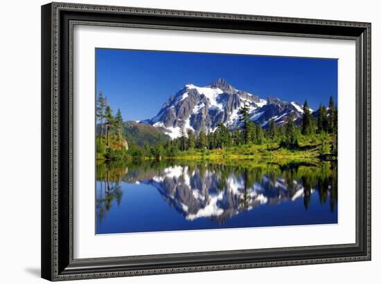 Shuksan Reflections I-Douglas Taylor-Framed Photographic Print