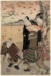 Yakusha No Hanami-Shunkosai Hokushu-Mounted Giclee Print