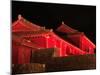 Shuri Castle by Night-null-Mounted Photographic Print