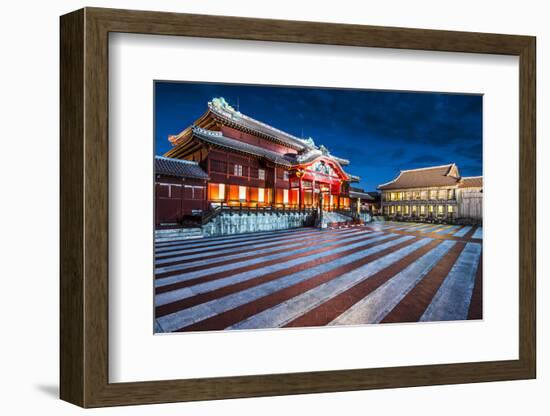 Shuri Castle in Okinawa, Japan.-SeanPavonePhoto-Framed Photographic Print