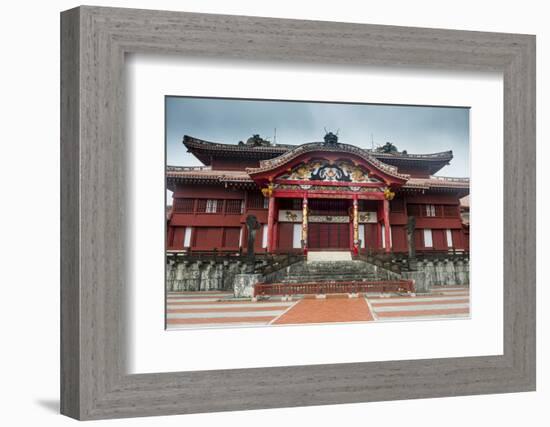 Shuri Castle, UNESCO World Heritage Site, Naha, Okinawa, Japan, Asia-Michael Runkel-Framed Photographic Print