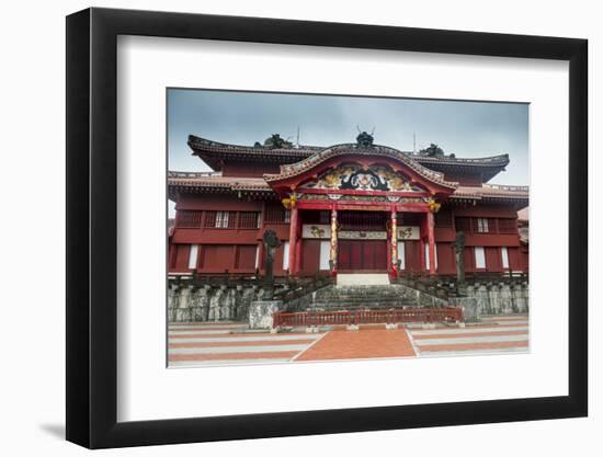 Shuri Castle, UNESCO World Heritage Site, Naha, Okinawa, Japan, Asia-Michael Runkel-Framed Photographic Print