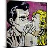 Shut Up and Kiss Me-Loui Jover-Mounted Art Print