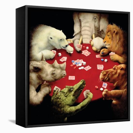 Shut up & Deal-Will Bullas-Framed Premier Image Canvas