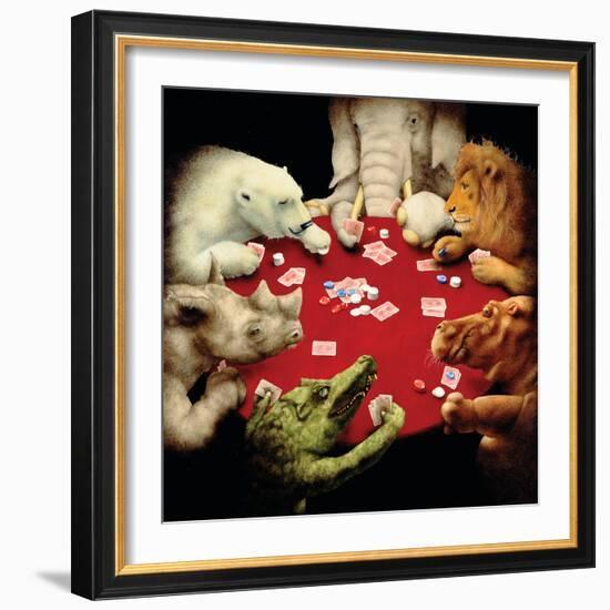 Shut up & Deal-Will Bullas-Framed Giclee Print