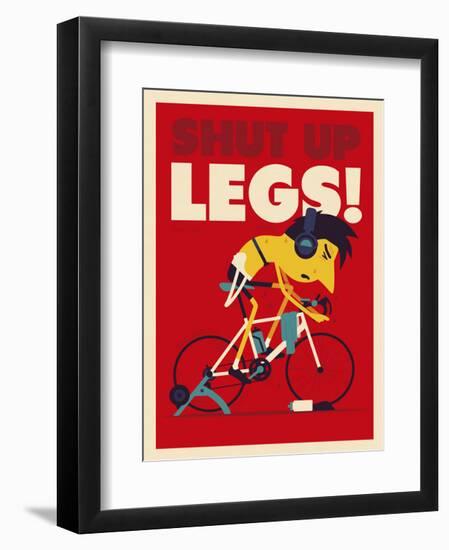 Shut Up Legs-Spencer Wilson-Framed Art Print