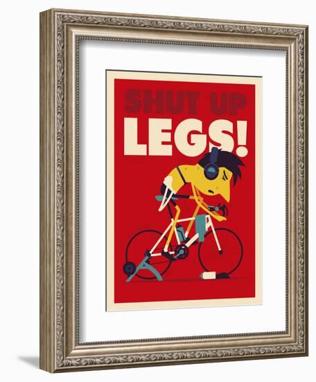 Shut Up Legs-Spencer Wilson-Framed Art Print